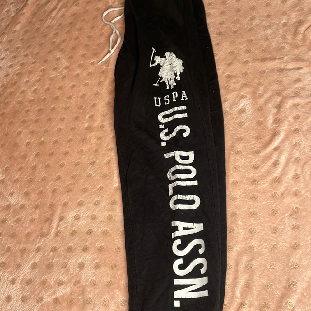 U.S. POLO ASSN Black sweatpants